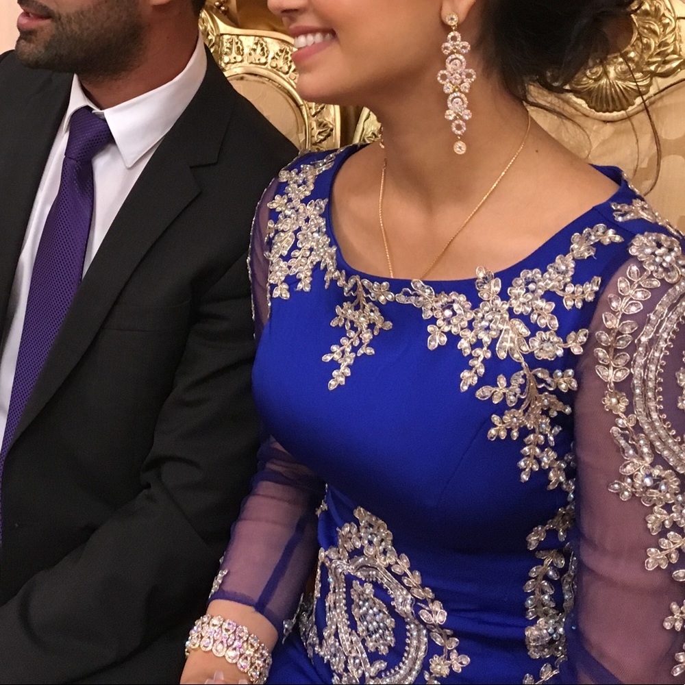 Blue Evening Dress